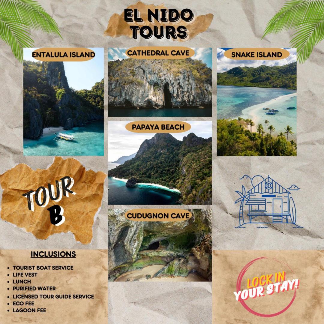 Kawai Duli Bungalows El Nido Exterior foto